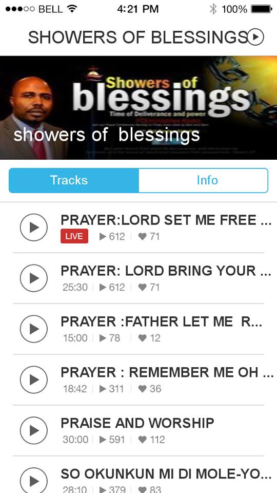 showers of blessing